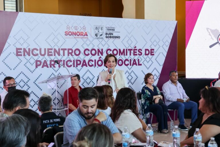 Gobierno de Sonora reconoce labor de los Comités de Participación Social