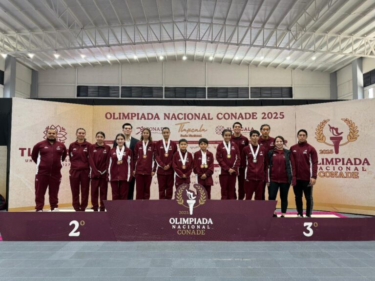 Destaca Sonora con cinco medallas en la Olimpiada Nacional de Trampolín