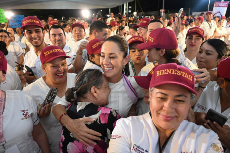 Salud casa por casa es territorio, prevención, atención temprana y sobre todo mucho amor a la patria: presidenta Claudia Sheinbaum en ciudad Obregón, Sonora