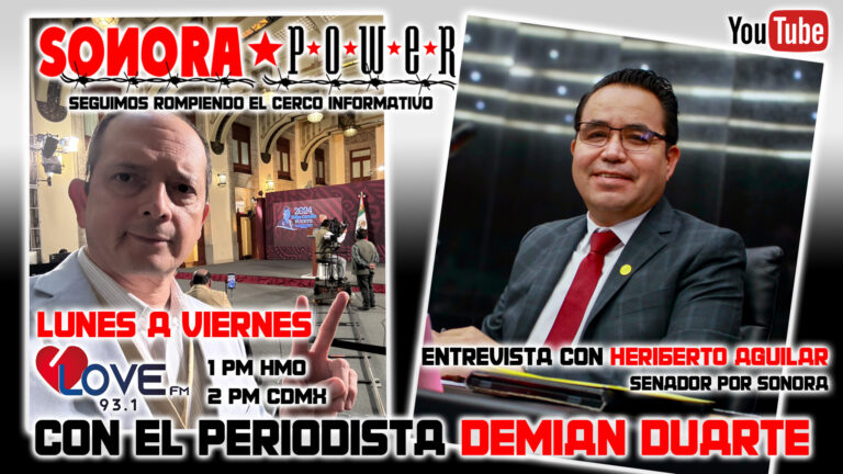 Heriberto Aguilar alza la mano y se apunta en la interna de Morena por el gobierno de Sonora