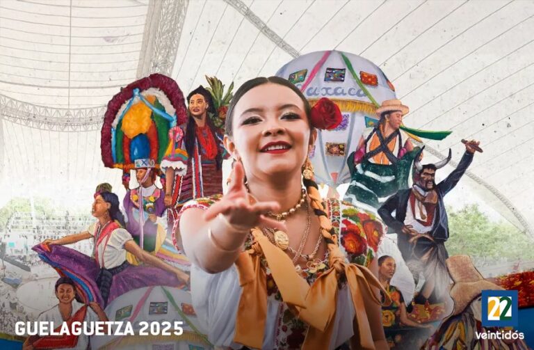La fiesta de la Guelaguetza 2025 se vive por la pantalla del veintidós