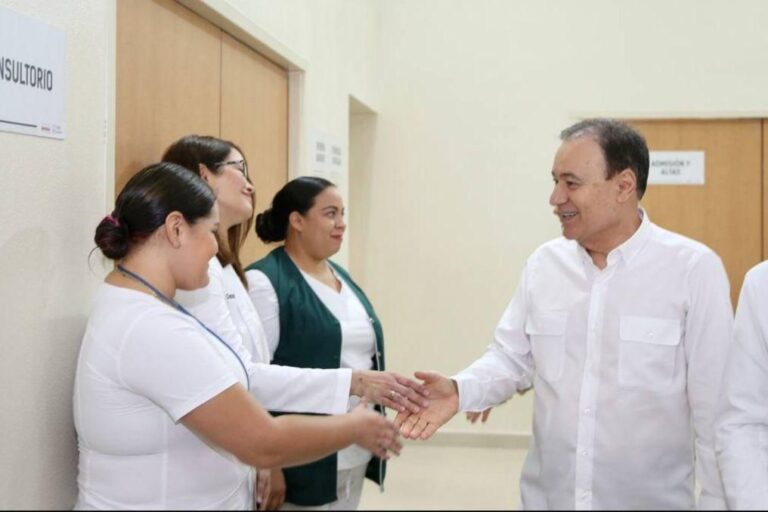 Cumple Gobernador Durazo a trabajadores de la salud; avanza solución a demandas laborales