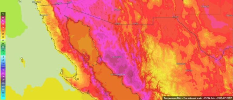 Informa Gobierno de Sonora aumento de temperaturas