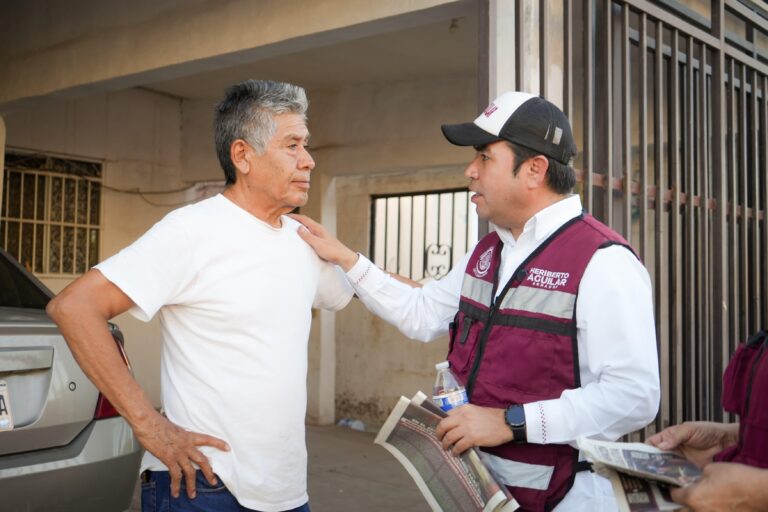 “Recorrer casa por casa no es una estrategia, es nuestra esencia”: Heriberto Aguilar