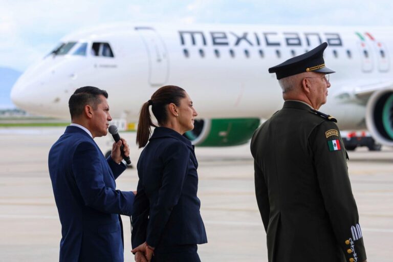 Mexicana de Aviación es el mensaje de que México quiere volar alto con justicia, orgullo y soberanía logística