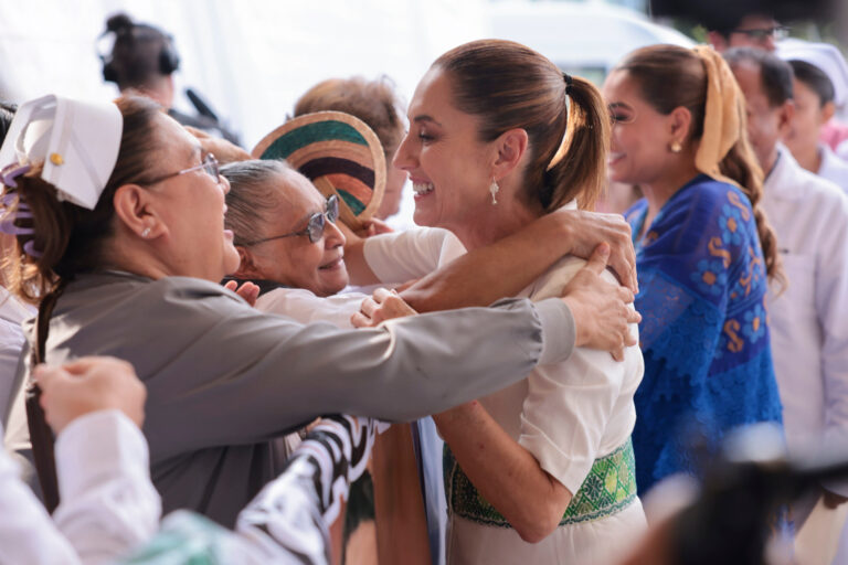 En septiembre inician Farmacias del Bienestar: presidenta en inauguración de 1era etapa del hospital de alta especialidad de Acapulco