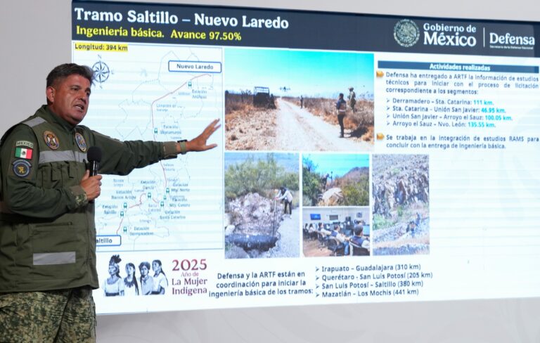 Avanza construcción de trenes México-Pachuca y México-Querétaro; generarán 260 mil empleos este año