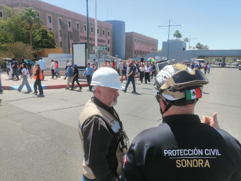 Gobierno de Sonora informa que 495 inmuebles se han registrado para el Segundo Simulacro Nacional 2025