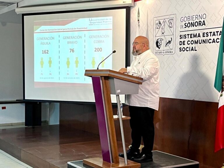 Anuncia Gobierno de Sonora nuevas opciones educativas de la Universidad de la Seguridad Pública