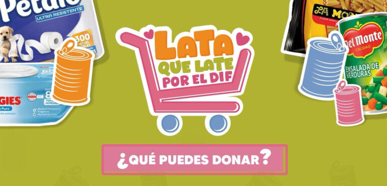 Invita DIF Municipal a sumarse a la campaña “Lata que Late por el DIF”