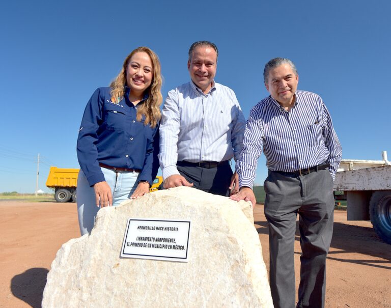 Arranca Toño Astiazarán construcción del Libramiento Norponiente de Hermosillo