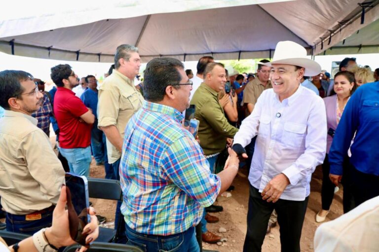 Cumple Gobernador Durazo a productores del Mayo y Yaqui con inicio de obras del Programa Nacional de Tecnificación de Riego
