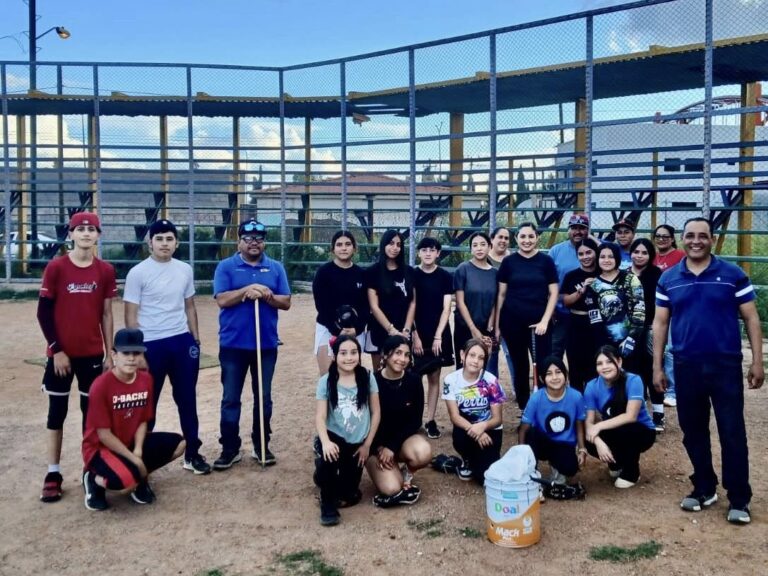 Trabajo en equipo por el deporte de Cananea ⚾💪