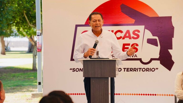 Participa alcalde César Iván Sandoval en Jornada de Salud Colectiva en La Grullita