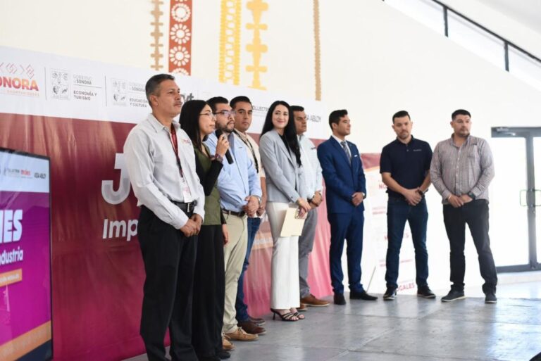 Gobierno de Sonora impulsa talento universitario con “Jóvenes Impulsando la Industria” en Nogales