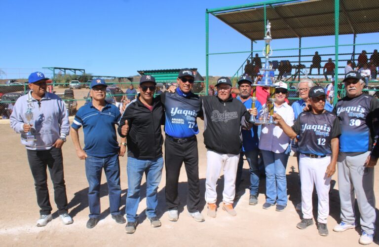 🏆 ¡Obregón se lleva la corona del Campeonato Estatal de Béisbol 60 y Más Máster! ⚾