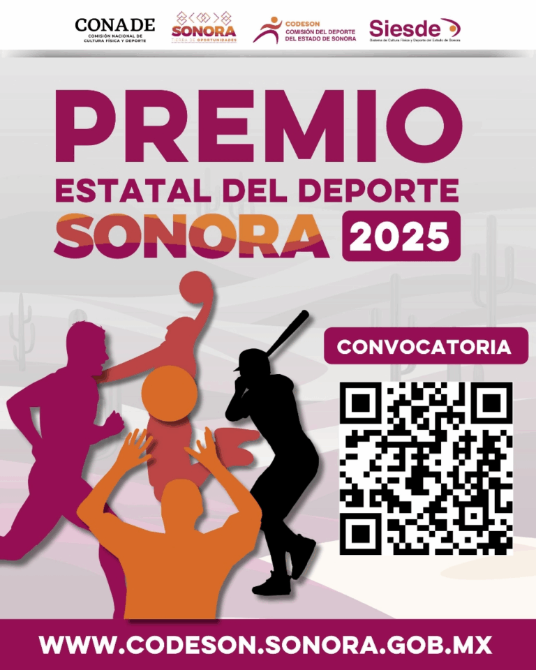 Convocan a candidatos para el Premio Estatal del Deporte 2025