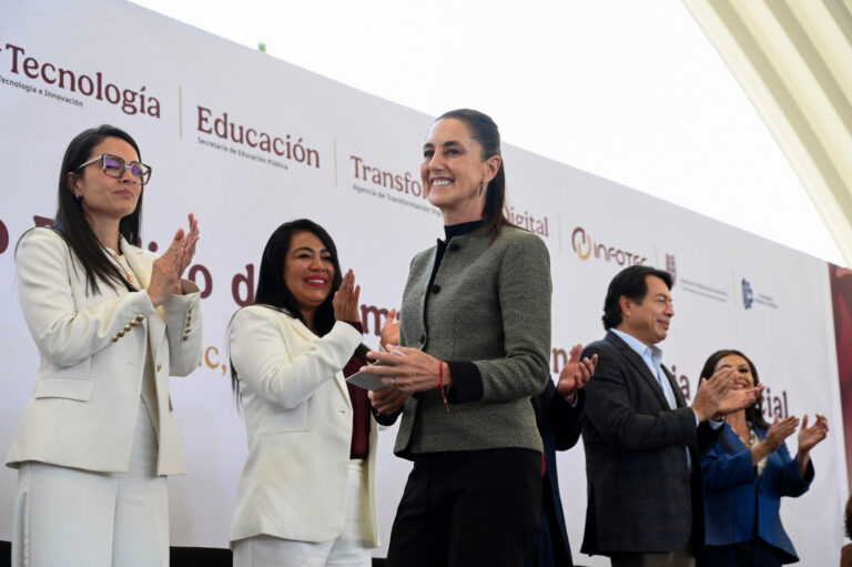 Presidenta Claudia Sheinbaum encabeza presentación del nuevo centro público de formación en inteligencia artificial