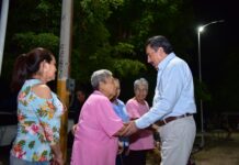 Avanza Cajeme en iluminación de parques y mejora de espacios públicos