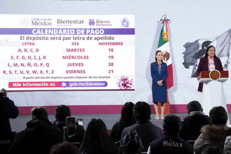 Arranca dispersión de programa “Mujeres del Bienestar”, suman casi 3 millones de beneficiarias