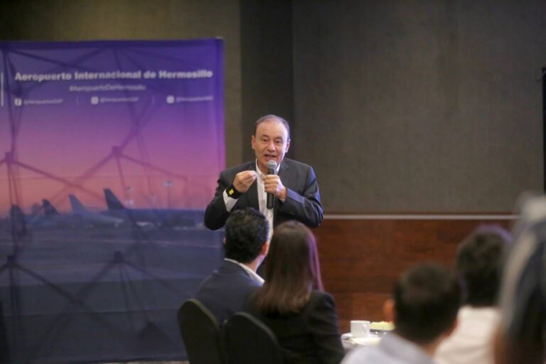 Gobernador Durazo detona economía, turismo y conectividad con nueva ruta aérea Hermosillo-Mazatlán