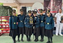 Obtienen alumnas de Cobach Sonora tercer lugar en concurso nacional de escoltas