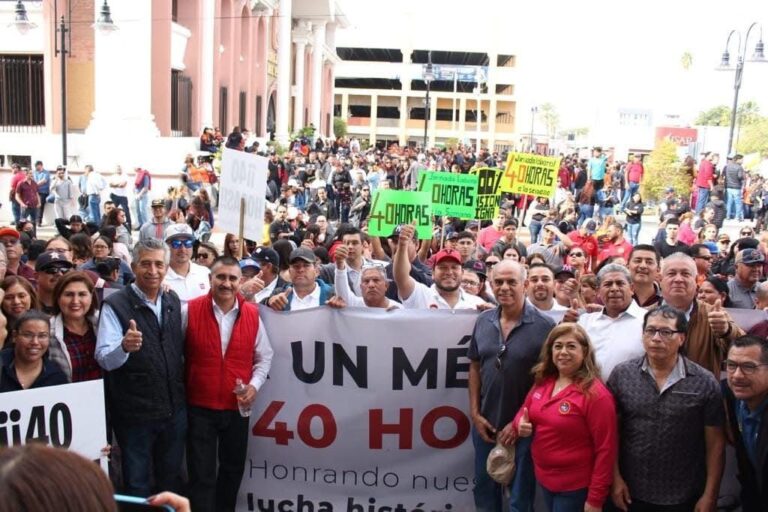 CTM Sonora, reconoce a la Presidenta Sheinbaum por incremento del 13% en salarios mínimos y jornada laboral de 40 horas.