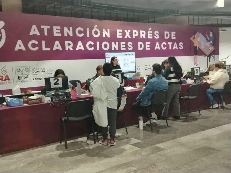 Registro Civil de Sonora mantendrá servicios y atención durante el periodo vacacional