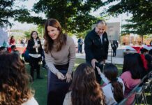 Reconocen Toño Astiazarán y Patty Ruibal campaña sobre cuidado de agua «Misión H20» del Cabildo Infantil