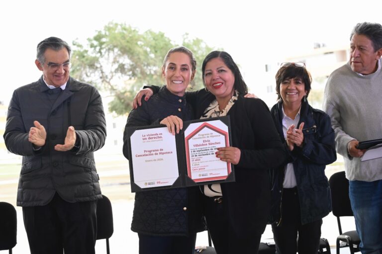 Vivienda para el Bienestar: Presidenta Claudia Sheinbaum entrega 44 viviendas del INFONAVIT en Reynosa, Tamaulipas
