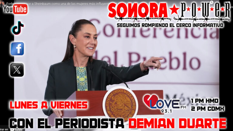 Forbes reconoce a Sheinbaum como una de las mujeres más influyentes del mundo