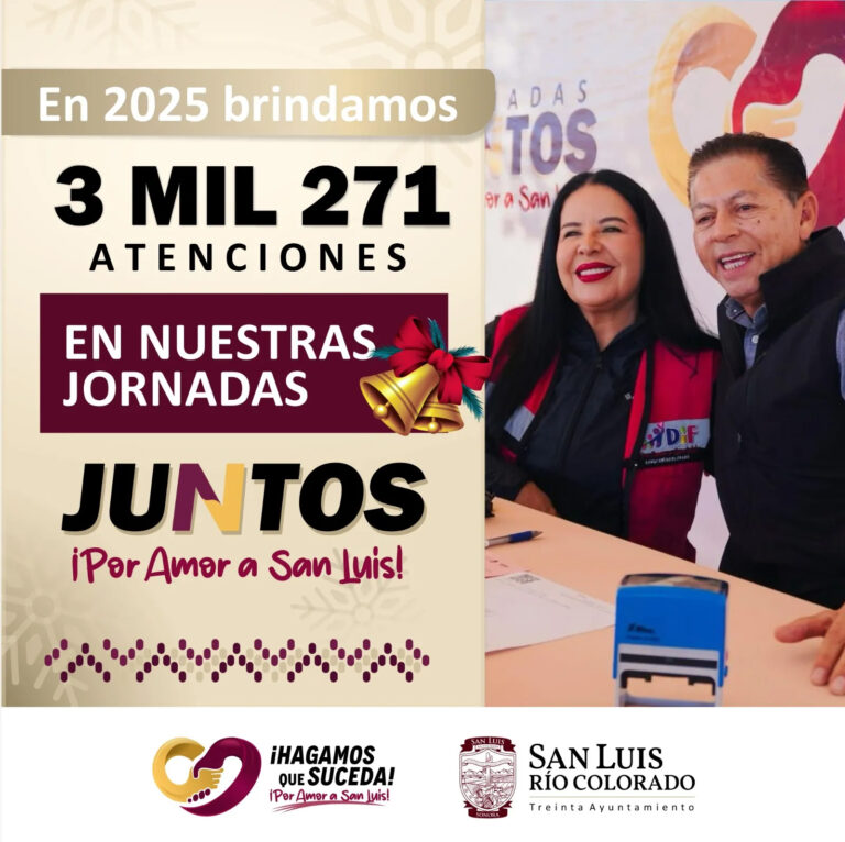 Atendió 30 Ayuntamiento a más de 3 mil sanluisinos durante 2025 a través de jornadas comunitarias