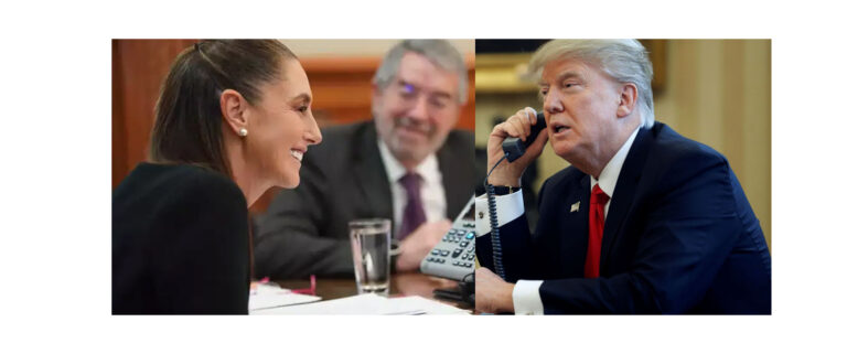 Logran buenos acuerdos Shneinbaum y Trump en su tercera llamada