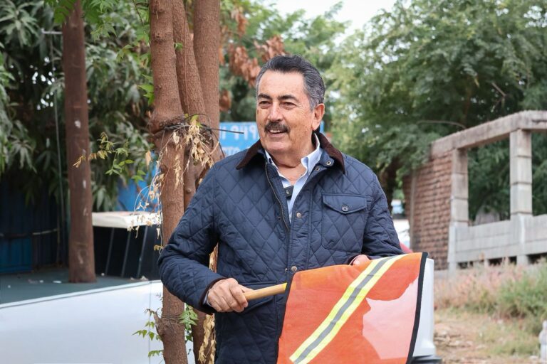 Da inicio Lamarque a obra de rehabilitación integral en el sur de Cajeme