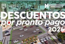 En enero otorga Ayuntamiento de Hermosillo 15% de descuento en pago de Predial 2026