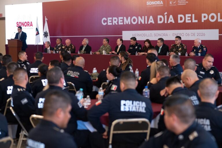 SSPC Sonora reconoce la labor de la Policía Estatal de Sonora