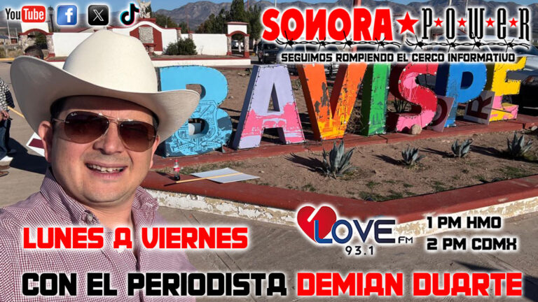 SonoraPower De Tijuana a Bavispe y a Guaymas y de regreso a la CDMX; la gira de Sheinbaum x Sonora