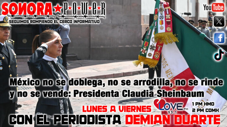 «México no se arrodilla, ni se vende»: Claudia Sheinbaum en el 109 aniversario de la Constitución