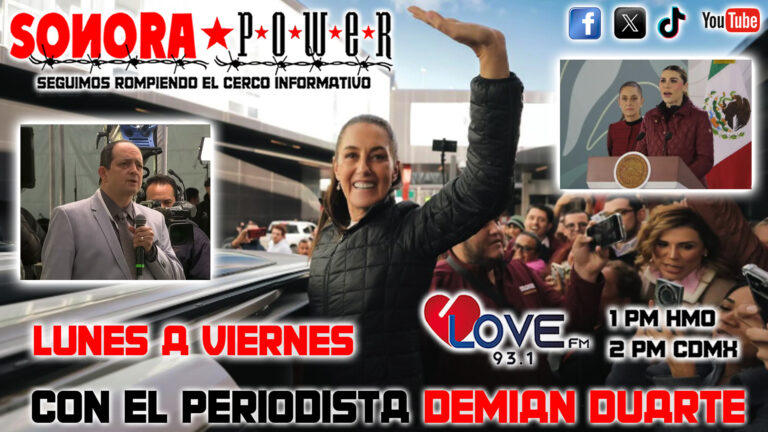 Desde Tijuana #sonorapower fijando agenda. Hablamos de BC Marina y el Súper Peso con la presidenta
