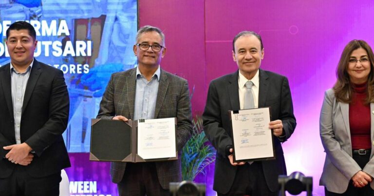 Gobernador Durazo concreta acuerdos para el Centro de Semiconductores Kutsari y corredor comercial binacional
