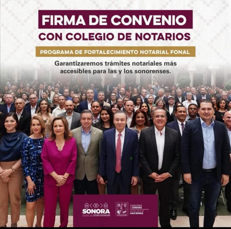 El Gobierno de Sonora implementa nuevas acciones en la Dirección General de Notarías