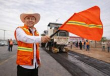 Cuatro carriles Hermosillo-Bahía de Kino es una realidad; Gobernador Durazo arranca obra de modernización