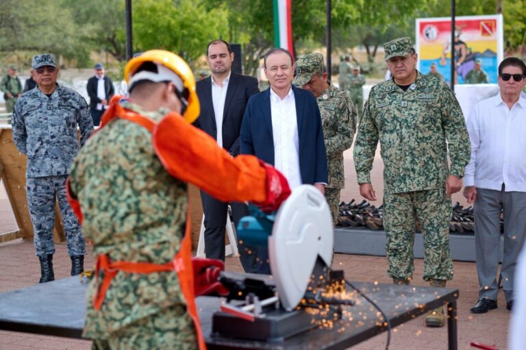 Alfonso Durazo retira de las calles más de 900 armas y refuerza la seguridad en Sonora
