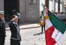 México no se doblega, no se rinde y no se vende, declaró Sheinbaum en el 109 aniversario de la Constitución