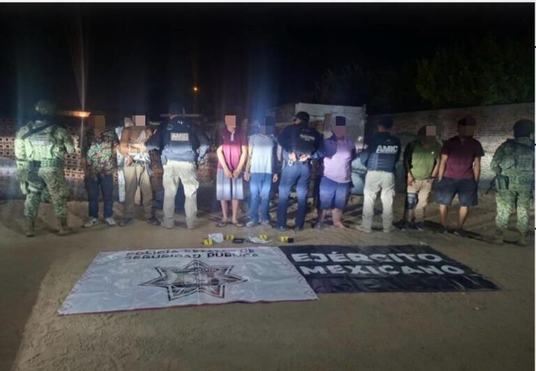 Asesta Durazo golpe al crimen: 172 detenidos y decomiso millonario de droga en Sonora