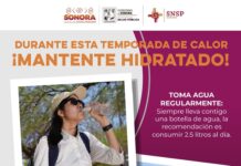 Emite Secretaría de Salud recomendaciones ante incremento de temperaturas en Sonora