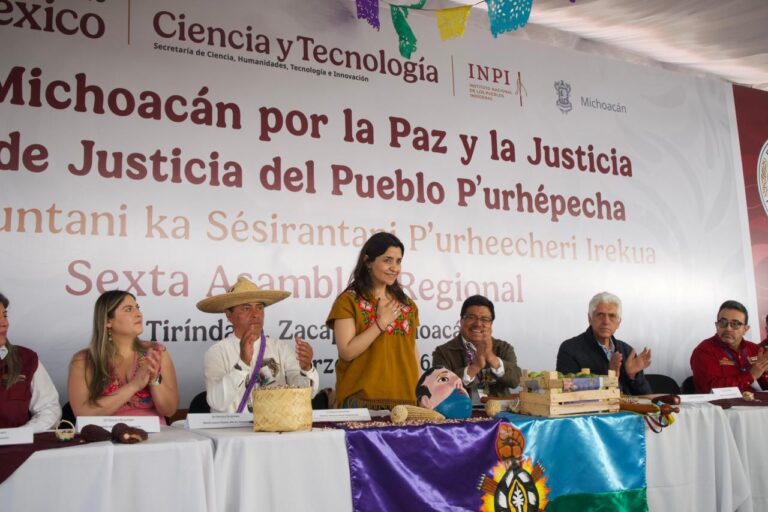 Avanza Plan de Justicia del Pueblo P’urhépecha con la voluntad organizada de sus instituciones comunitarias