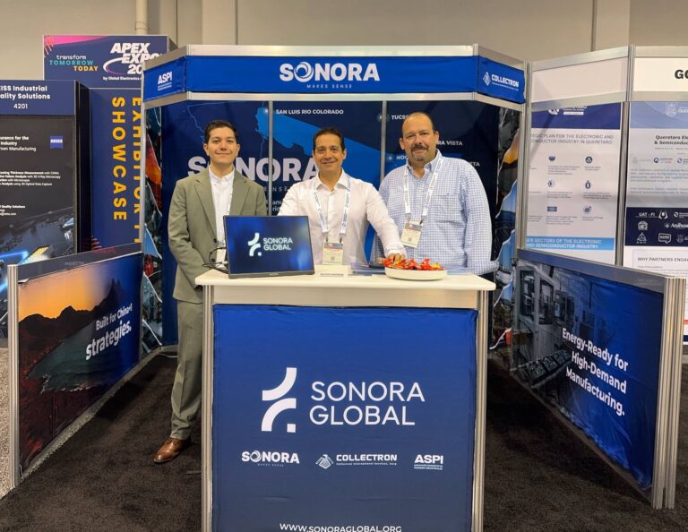 Sonora se posiciona en el escenario global de la manufactura electrónica