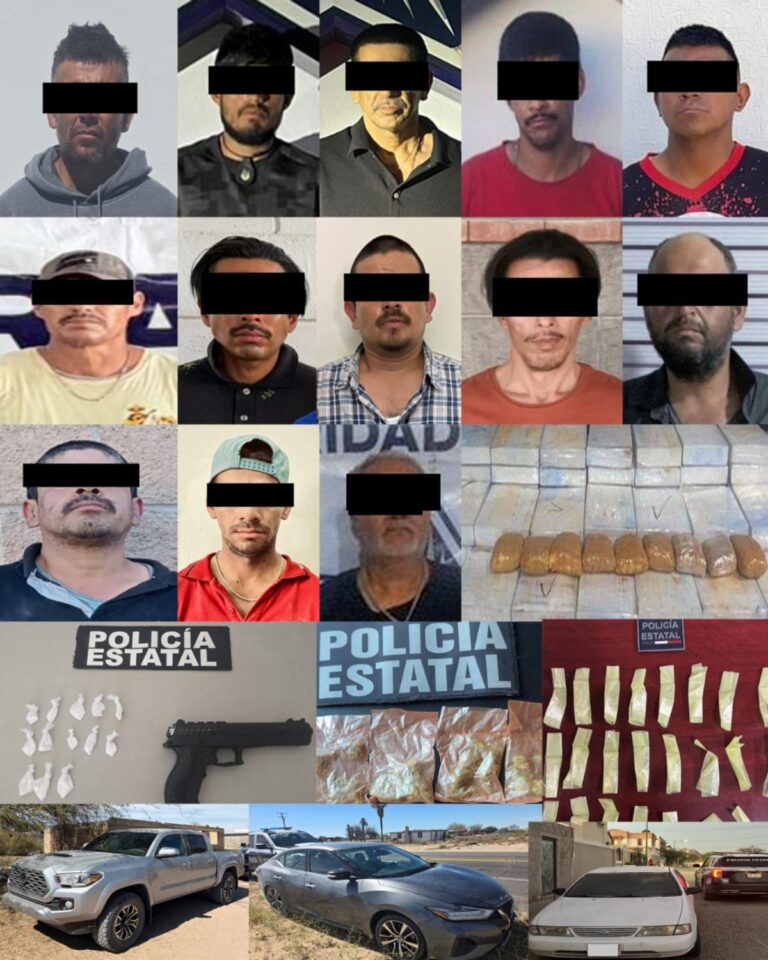 Estrategia de seguridad detiene a 20 personas y asegura más de 522 mil dosis de narcótico: PESP