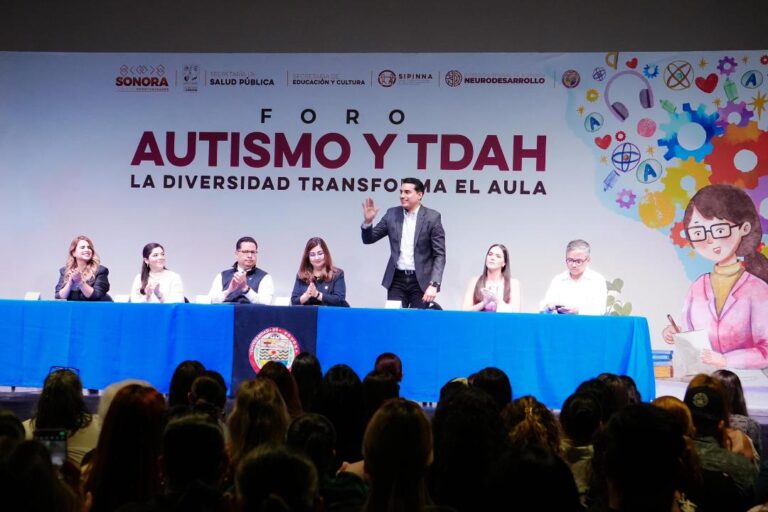 Fortalece Gobierno de Sonora la inclusión educativa con foro sobre autismo y TDAH